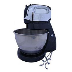 Master Chef Cake Mixer with Large Capacity Rotating Bowl