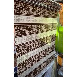 Day And Night Window Blind Coffee Brown 088 ... mini (W3ft x L4ft  large (W7ft x L5ft)  medium (W5ft x L5ft)