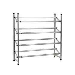  Le Decor 4-tier Expandable Shoe Rack - Silver