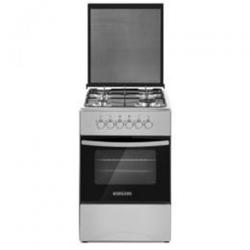 Bruhm Gas Cooker 4 Burners | BGC- 6640G2 |BLACK & SILVER 