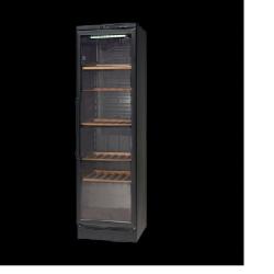 Vestfrost Display Refrigerator | VKG571 355 Litres 116 Bottles Capacity Upright Wine Chiller  - Black Finish - deluxe.com.ng