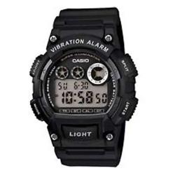 CASIO W735H-1AV MEN’S DIGITAL DIAL BLACK RESIN WATCH- deluxe.com.ng