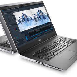 DELL Precision 7760: 11th Gen Intel Xeon Processor W-11855M (6 Core, 18MB Cache, 3.20GHz - 4.90GHz). 32GB 2x16 GB, DDR4, 3200MHz, 512 GB Gen 3 PCIe x4 NVMe. NVIDIA RTX A3000 w/6 GB GDDR6. 17.3" FHD, 1920x1080 