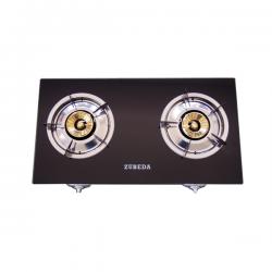 Zubeda (TGH 212) Two Burner Glass Table Top Cooker- deluxe.com.ng