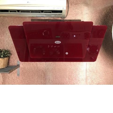 NESTA 60CM COOKER HOOD RED-deluxe.com.ng