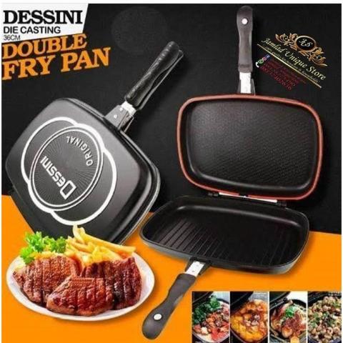 Daisini Double Sided Non-stick Grill Pan Big Size 36cm