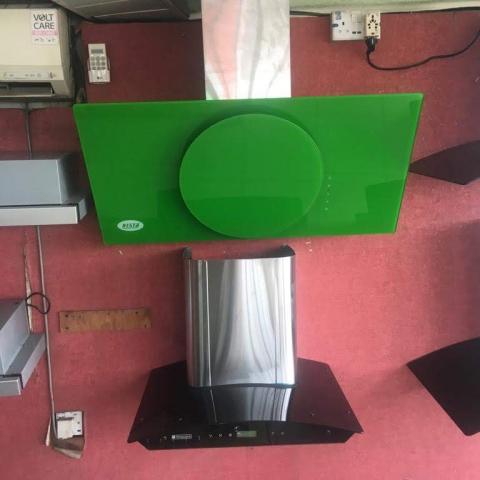 NESTA 90CM COOKER HOOD GREEN - deluxe.com.ng