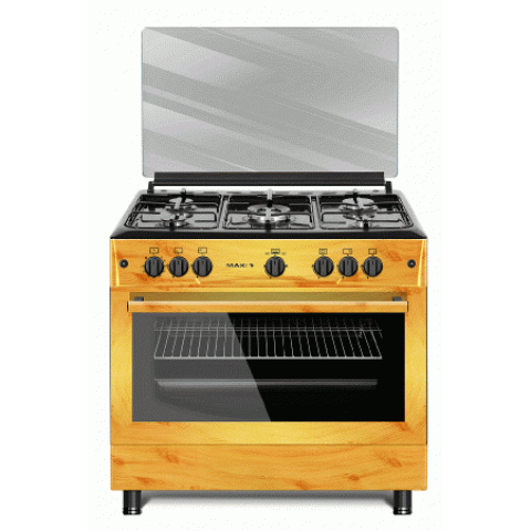 MAXI Gas Cooker 60*90  5B WOOD- deluxe.com.ng