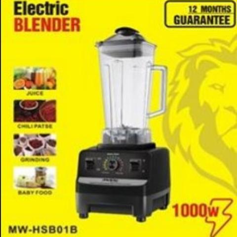 Mewe 1.5L Blender 2000ML Grinder Jar - MW-HSB001B - deluxe.com.ng