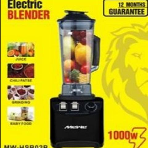 Mewe 1.5L Blender 2000ML Grinder Jar - MW-HSB02B - deluxe.com.ng