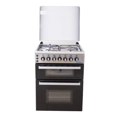 HAIER THERMCOOL TEC COOKER STD MY DIVA 603G1E OGDC-6831 INOX|60X60| 3 GAS 1 HOTPLATE  - deluxe.com.ng