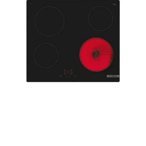 Bosch Series 4 Electric Hob 60cm Surface mount without frame | PKE611BA2E - deluxe.com.ng