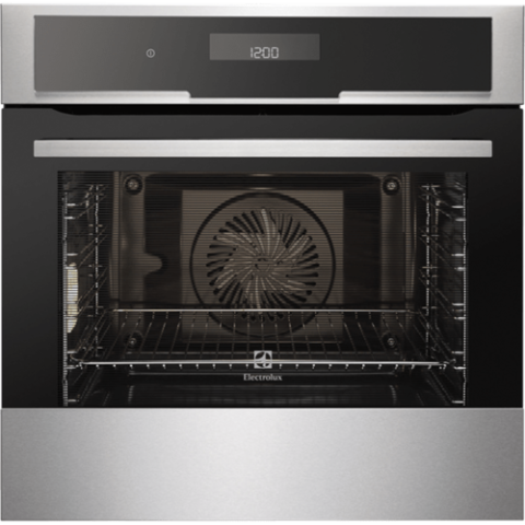 Electrolux Oven | EOC5851FAX Pyrolytic Multifuction Built-in Electric Single Oven In Stainless Steel With Anti-fingerprint - deluxe.com.ng