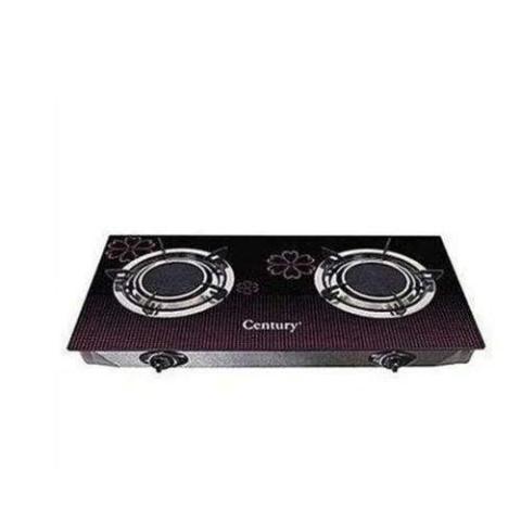 Century| CGS 201-B Glass Table Top Gas Cooker-deluxe.com.ng