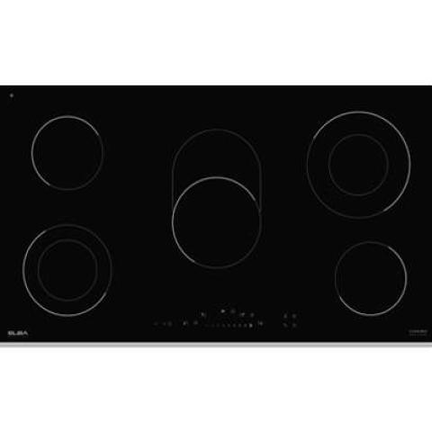 ELBA| 90 CM CERAMIC HOB, 5 ZONES INCLUDING 3 DOUBLE ZONE- EVC905XF- DELUXE.COM.NG