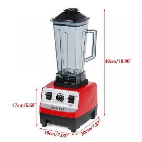 Sokany 4500W Multipurpose Commercial Blender Grinder - deluxe.com.ng