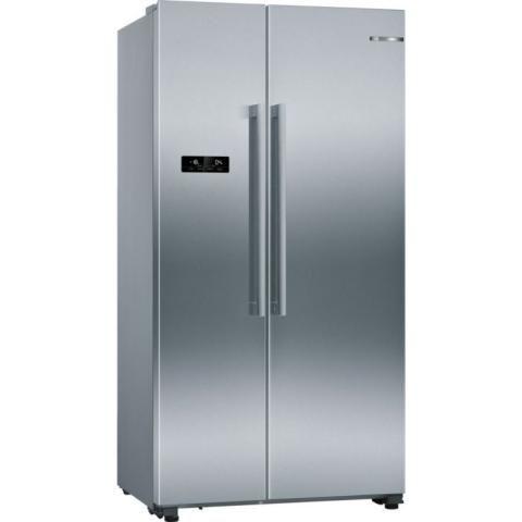 Bosch Serie | 4 American side by side Refrigerator 178.7 x 90.8 cm Stainless steel (with anti-fingerprint) KAN93VIFPG - deluxe.com.ng