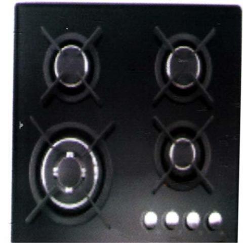 Cliff 4 Burner (Glass) In Built Table top (Italian) - Deluxe.com.ng