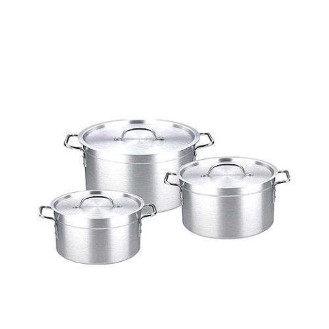 Hoffner Cooking Pot 3 Set 18cm, 20cm And 22cm-deluxe.com.ng