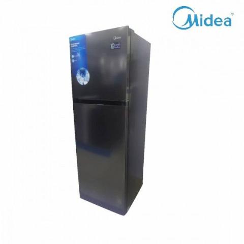 Midea Ref HD-366FWEN Stainless Steel 280L Double Door - Frost Free - deluxe.com.ng