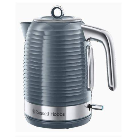 Russell Hobbs | Inspire 1.7L Fast Boil Jug Kettle - 3000W - Grey - deluxe.com.ng