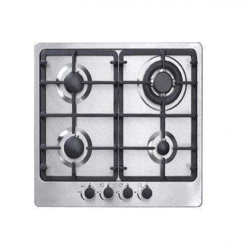 ZITALO ZB408S (NEW DESIGN) 4 BURNER STAINLESS STEEL GAS HOB  - deluxe.com.ng