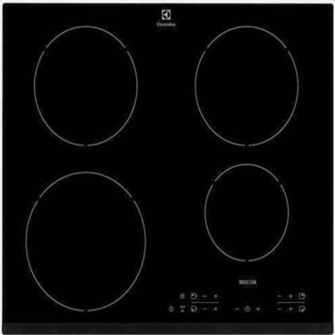 Electrolux Hob | EHH6340FOK Black Built-in Zone induction hob 4 zones - deluxe.com.ng