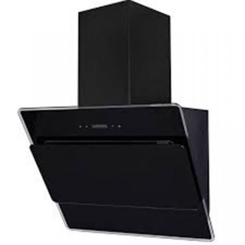 ZITALO ZH907 90CM BLACK SLANTED GLASS EXTRACTOR HOOD - deluxe.com.ng